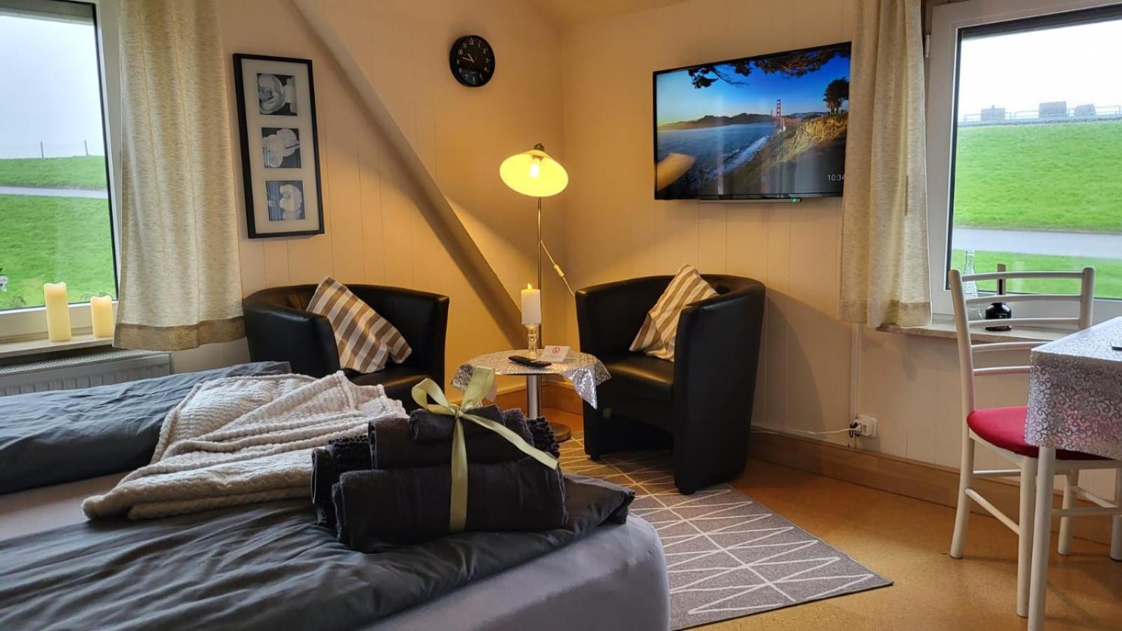 Burhave Gaestehaus 2 Butjadingen Bagian luar foto